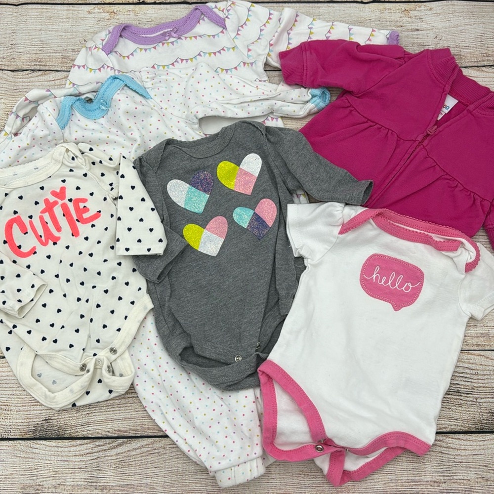 Circo 6 Piece Bundle Size NB and 0-3 Months